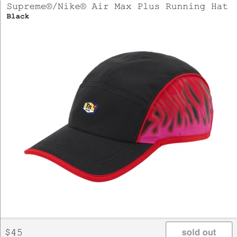Supreme/Nike Air Max Plus Running Hat